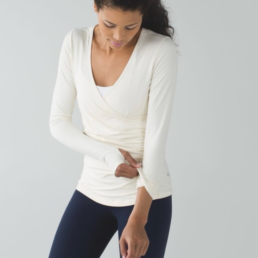 LULULEMON // RARE Sunset Salutation Long Sleeve - Size 10